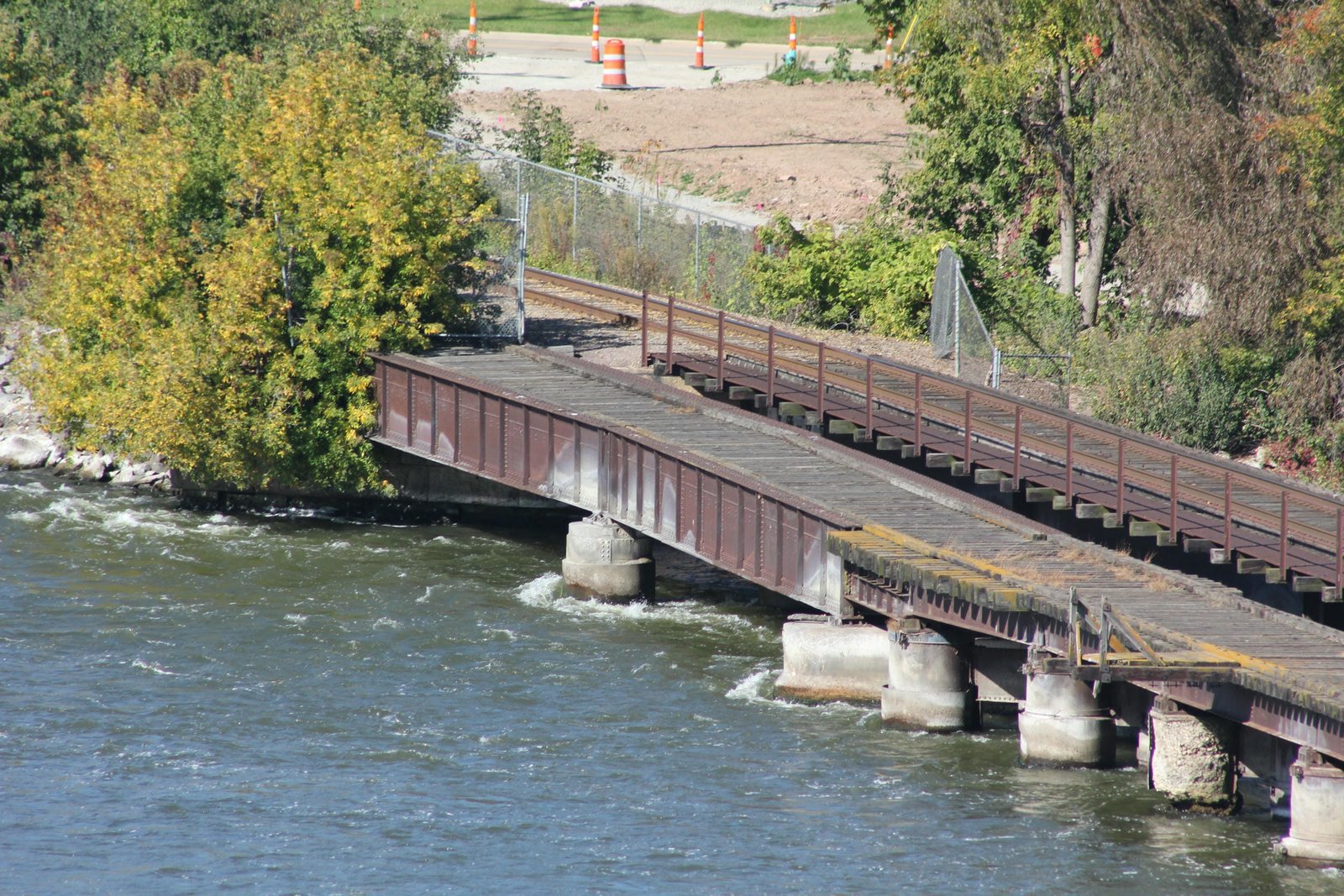 West spans (spans #1 and #2)